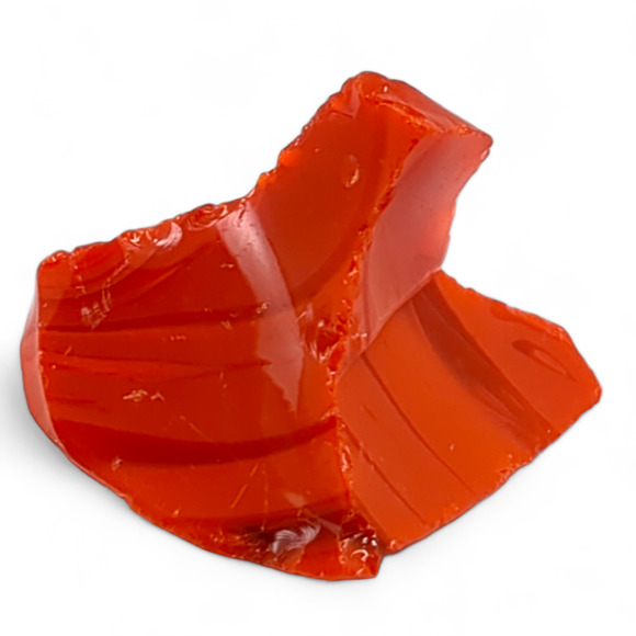 Amberina and Ruby Swirl Slag Art Glass Cullet #4S55 - Picture 1 of 6